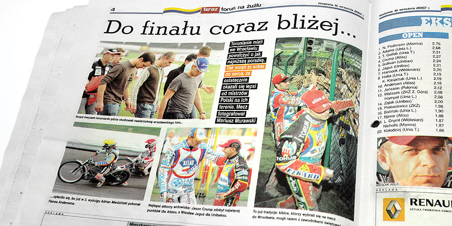Teraz Toruń na żużlu 2007 6